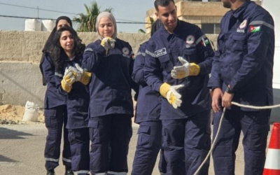 “هيئة شباب كلنا الأردن” تطلق سلسلة دورات تخصصية لمتطوعي الدفاع المدني في المحافظات
