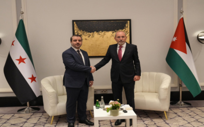الصفدي يلتقي الشيباني قبيل اجتماعات مجلس التنسيق الأعلى الأردني السوري