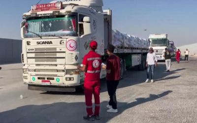إعادة فتح معبر زيكيم بغزة.. ودخول المساعدات لأول مرة منذ حرب إيران