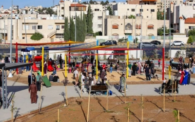آلاف الزوار لحديقة النشامى بعد افتتاحها بثلاثة أيام