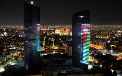 احتفاء بعيد الاستقلال الـ80…”أبراج بوابة الأردن” تطلق عرضاً بصرياً في سماء عمّان الاثنين