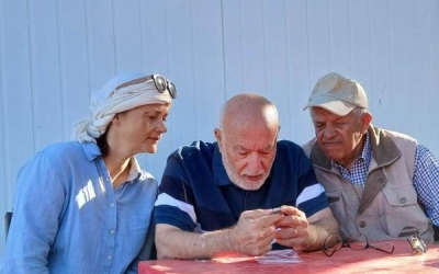 اكتشاف كسرة فخارية بنقوش يُرجّح أنها عمونية في جبل القلعة