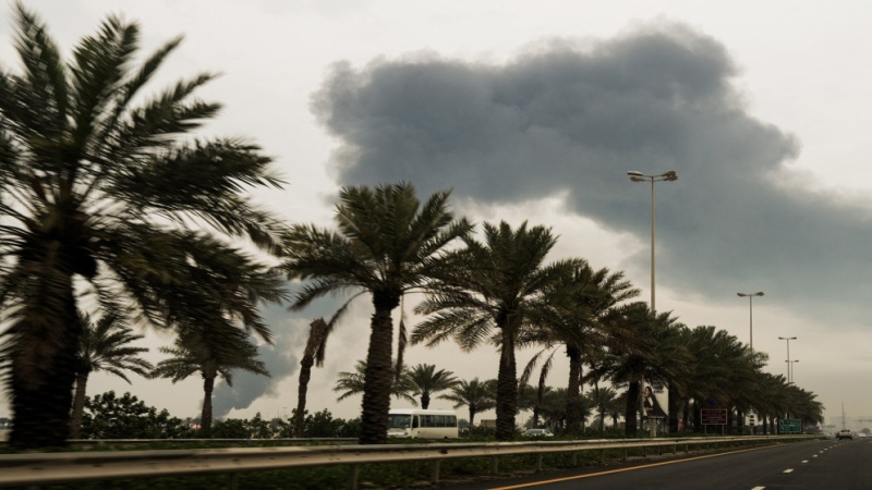 إيران تستهدف مواقع عسكرية أميركية في الكويت والبحرين