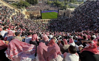 بروت أميركا تشيد باحتشاد الجماهير الأردنية في المدرج الروماني