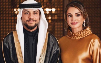 الملكة رانيا تهنئ الأمير الحسين بعيد ميلاده الـ32