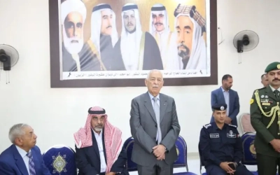 العيسوي ينقل تعازي الملك وولي العهد إلى عشيرة البقور