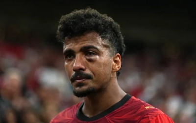 إصابة حمدي فتحي تقلق مصر بعد الفوز التاريخي في كأس العالم