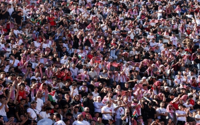 جرش تلبس ثوب النشامى استعداداً لمؤازرة المنتخب الوطني أمام الجزائر