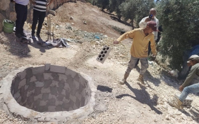 ضبط بئر مخالف وإزالة تعديات في جرش