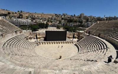 المدرج الروماني يحتضن أكبر شاشة عرض في الأردن لمتابعة النشامى في المونديال