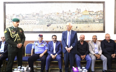 العيسوي يعزي أسرة الدماسي ويزور أحد مصابي حادثة التدافع