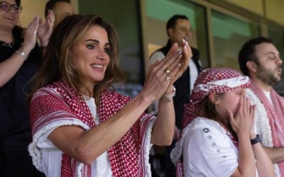 الملكة رانيا: النشامى كتبوا التاريخ ووحدوا الأردنيين حول حلم واحد