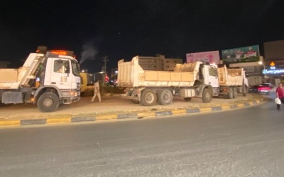 بدء أعمال البنية التحتية تمهيدًا لإزالة ميدان الثقافة في إربد