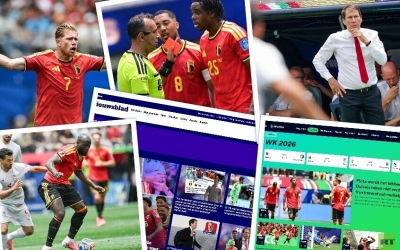 الصحافة البلجيكية تلمّح لترامب بسخرية من تعادل بلجيكا أمام إيران