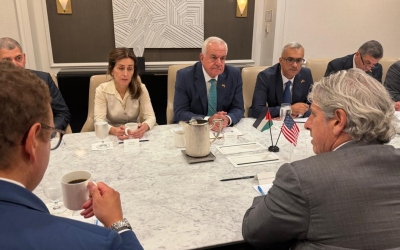 الحنيطي يبحث مع مسؤول أمريكي التعاون الأمني بين البلدين