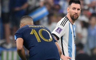 مبابي يلاحق رقم ميسي التاريخي في كأس العالم