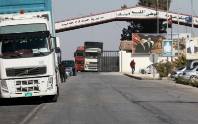 نمو ملحوظ في الشحن البري وحركة المسافرين عبر حدود الأردن