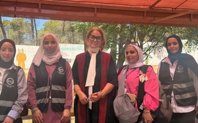 مؤسسة منى فياض للتراث تنظم زيارة إنسانية لدار المسنين