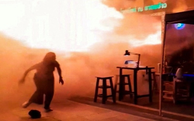 حريق يقتل 27 شخصًا في حانة بتايلاند
