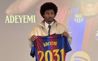 برشلونة يقدم كريم أديمي.. ورسائل طموحة في أول تصريحاته
