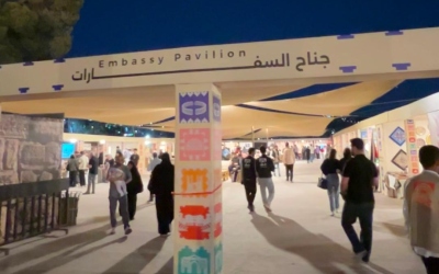 جناح السفارات في مهرجان جرش.. رحلة بين ثقافات الشعوب في مكانٍ واحد