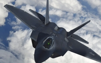 ظهور نادر لمقاتلات F-22 الأمريكية في تدريب مع سلاح الجو الإسرائيلي