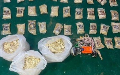 الجيش يحبط تهريب مخدرات بوساطة بالونات موجهة إلكترونيًا