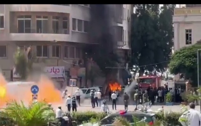 ضبط مستودع متفجرات لخلية في  دمشق