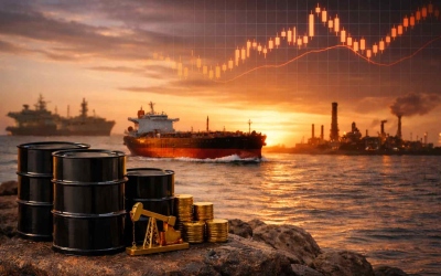 النفط يقفز 7% ويلامس 90 دولاراً بعد تهديدات ترامب لإيران وفشل وساطة “هرمز”