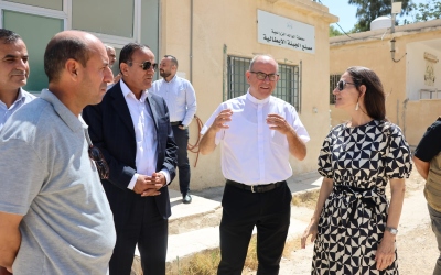 سفيرة سويسرا تزور مشروع “بركة” الزراعي في مادبا