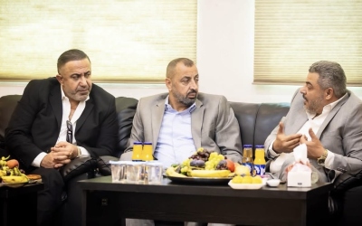 الصقور يستقبل الدميسي والحيفاوي لبحث دعم الوحدات