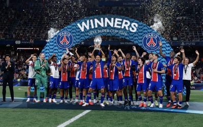 باريس سان جيرمان بطلاً لكأس السوبر الأوروبي