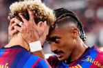 بثنائية رافينيا وفيرمين.. برشلونة في صدارة الدوري الإسباني