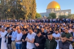 رغم الحصار.. 70 ألف مصلٍّ يؤدون صلاة الجمعة في الأقصى