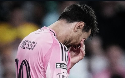 لأول مرة في مسيرته.. ميسي يغادر دور المجموعات بعد سقوط إنتر ميامي أمام ليون