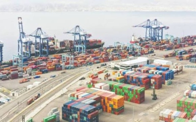 نمو قياسي لحاويات الترانزيت المتجهة للعراق بـ 933% عبر ميناء العقبة