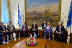 القاضي يؤكد مع اليونان تعزيز التعاون ودعم القضية الفلسطينية