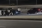 الأمن يوقف 8 أشخاص بقضية اعتداء على مركبات
