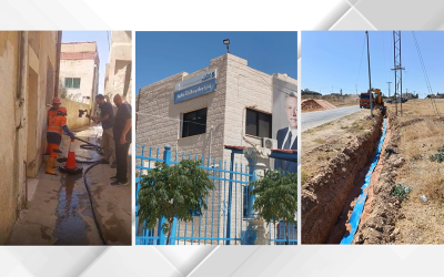 مشاريع بنحو 4 ملايين دينار لتحسين خدمات المياه والصرف الصحي في مادبا