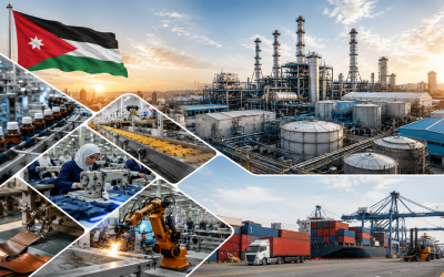 1.6 مليار دينار الناتج المحلي للصناعات التحويلية بالأردن بالنصف الأول من 2026