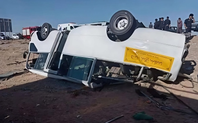 ارتفاع حصيلة ضحايا حادث حافلة المكلفين بخدمة العلم إلى 6 وفيات