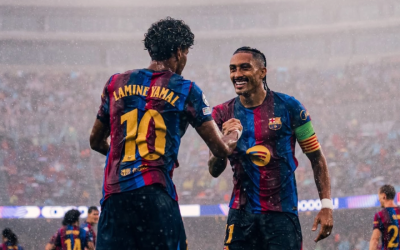 برشلونة يبدأ دوري الأبطال بخماسية في شباك فاينورد