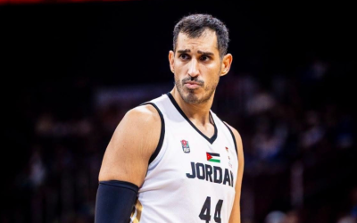 إصابة لاعب منتخبنا الوطني لكرة السلة أحمد الدويري بقطع كامل في الرباط الصليبي