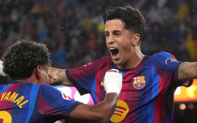برشلونة يمطر شباك راسينغ بسباعية ويواصل التحليق في صدارة الليغا