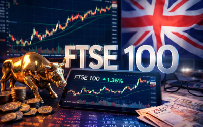 مؤشر «فوتسي 100» يتراجع وسط مخاوف التضخم وارتفاع أسعار النفط