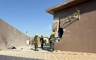 الدفاع المدني السعودي: وفاة يمني وإصابة اثنين بسقوط شظايا مسيّرة حوثية في الطائف