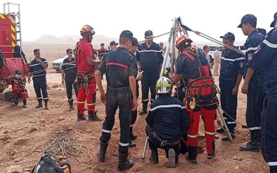 سباق مع الزمن لإنقاذ طفل جزائري سقط في بئر بعمق 80 مترا