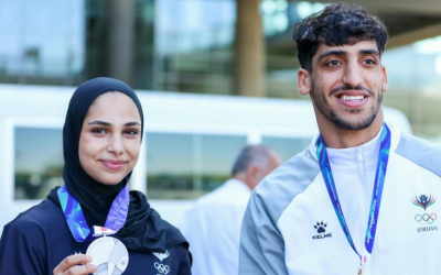 استقبال حافل لأبطال الكراتيه بعد 3 ميداليات في آسياد ناغويا