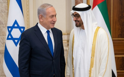 بن زايد يستقبل نتنياهو في أبوظبي