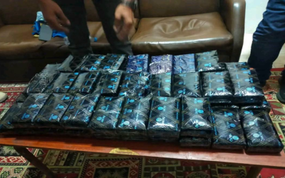 إحباط تهريب 280 فرشا من الحشيش من ميناء نويبع إلى العقبة